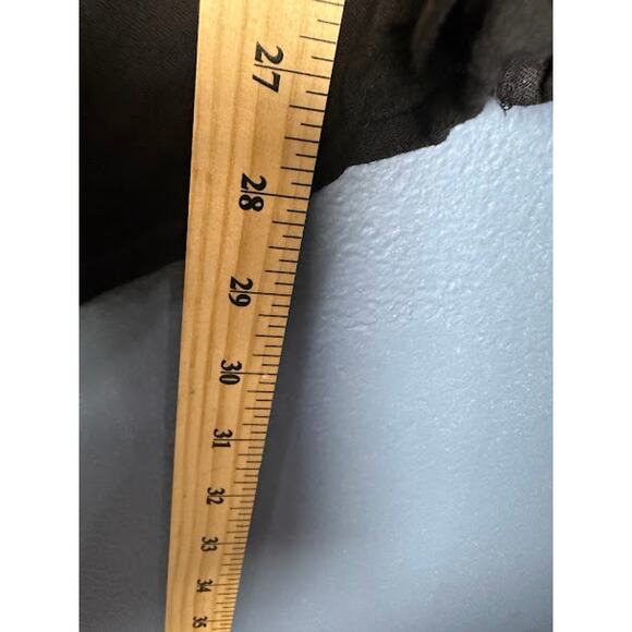 Boho Top Women's Size 22/24 Embroidered Black Shirt Oversized Vacation Cruise - Picture 8 of 8